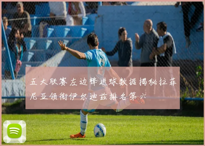 五大联赛左边锋进球数据揭秘拉菲尼亚领衔伊尔迪兹排名第六